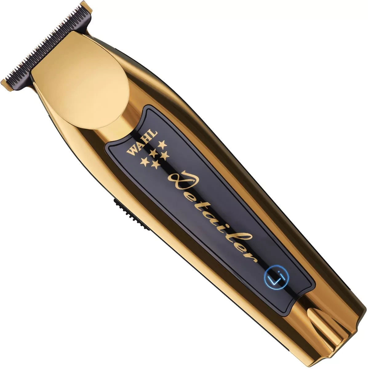 Тример для стрижки і окантовки акумуляторно-мережевий Wahl Cordless Detailer Li Gold 08171-716