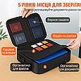Компактна сумка для документів і готівки, жаростійка, фото 5