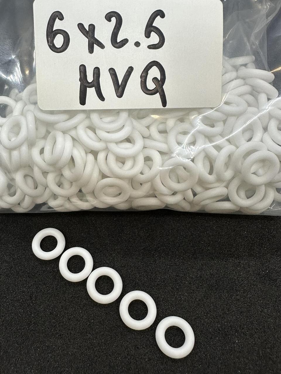 Ущільнювальне кільце O-ring MVQ70 6*2.5