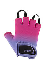 Рукавички R2 Voska колір рожевий/фіолетовий розмір 3 роки
