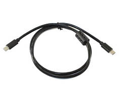 Кабель Type-C - Type-C, 0.8 м, Black, Atcom (12113) (12113_ATCOM)