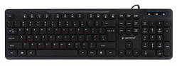 Клавіатура Gembird KB-MCH-04Black, тонка, мультимедійна, USB (KB-MCH-04)
