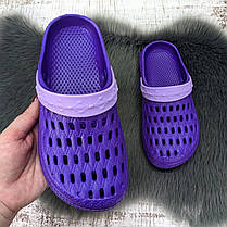 Сабо крокси жіночі піна темно-фіолетові Гіпаніс 4075, фото 2