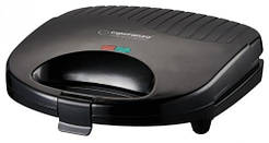 Бутербродниця Esperanza EKT009 Tortilla, Black, 1000 Вт, автоматичний контроль температури, антипригарне