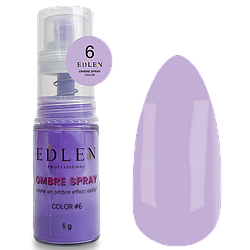 Спрей для ефекту омбре Edlen Ombre Spray Color No6, 5 г (ліловий)