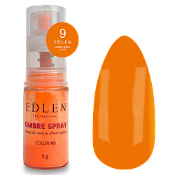 Спрей для ефекту омбре Edlen Ombre Spray Color No9, 5 г (жовтогарячий)