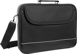 Сумка для ноутбука 16" Defender Ascetic, Black, поліестер, 410х310х50 мм (26019) (26019_DEFENDER)