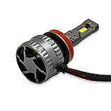 LED лампи H11 65W Kelvin 8000Lm 6000K 9-36V Лед автолампи з обманкою, фото 3