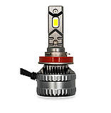 LED лампи H11 65W Kelvin 8000Lm 6000K 9-36V Лед автолампи з обманкою, фото 8