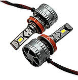 LED лампи H11 65W Kelvin 8000Lm 6000K 9-36V Лед автолампи з обманкою, фото 10