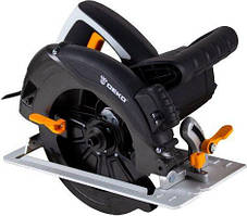 Пила дискова Deko DKCS1600, 1600W, ручна, 5000 об./хв, диск 185 мм