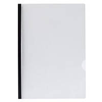 Папка-швидкозшивач A4, H-Tone, 6 мм, Black, з притискною планкою (JJ40930-black)