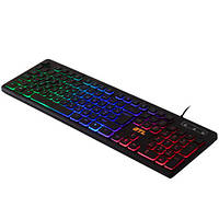 Клавіатура GTL KB7269-5-1 Gaming Black, USB, RGB підсвічування (GTL-KB7269-5-1)