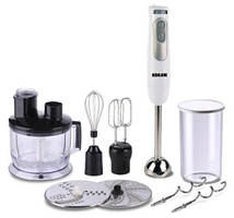 Блендер Edler EDHB-1818, White, 700W, занурювальний, 2 швидкості з плавним регулюванням, мірний стакан 600мл,