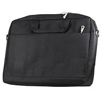 Сумка для ноутбука 17.3" Okade B023 Black нейлон, додатковий захист відсіку для ноутбука (B023.17BK)