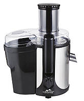 Соковитискач Monte МТ-3202, Black, 1500W, відцентрова, 2 швидкості, ємність для м'якоті 1.5л, жолоб на ціле