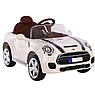 Дитячий електромобіль на акумуляторі Mini Cooper JOY GS-31414 з пультом радіокерування 3-8 років Білий, фото 3