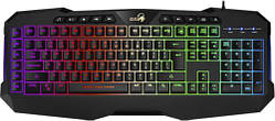 Клавіатура Genius Scorpion K11 Pro, Black, USB, "дихаюче" RGB (31310007406)