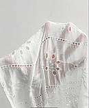 Топ літній, жіночий, біла бавовна прошва 46-48 р, фото 4