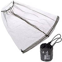 Сетка от комаров Москитная на панаму кепку голову олива