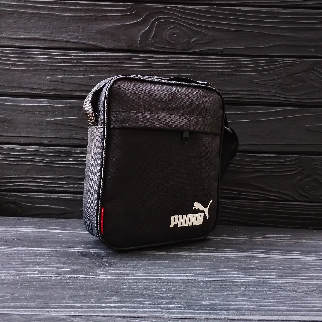 Практична чоловіча сумка з блискавкою та ременем на плече Puma