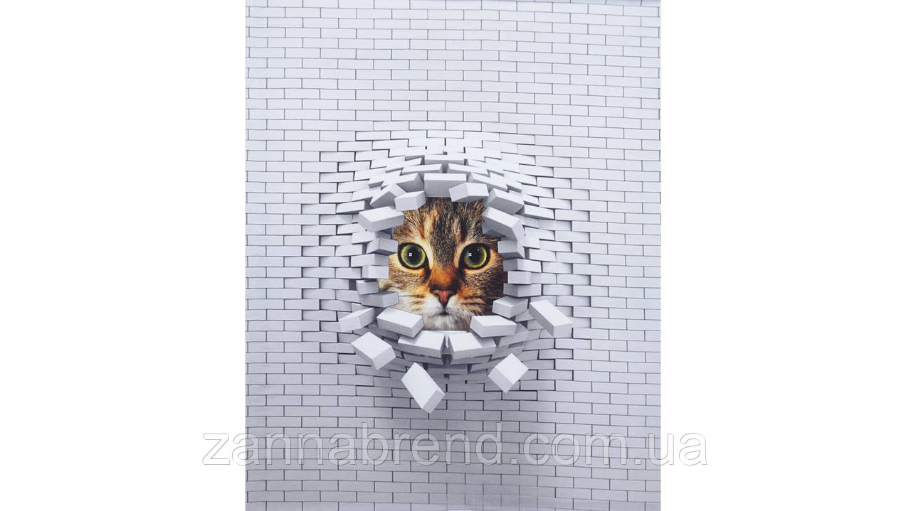 Стрейч-кулір (Супрем) колір світло-сірий Купон 69 × 56 см "Не чекали?" (Туреччина), фото 1