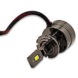 Світлодіодні LED лампи D4S 65W KELVIN 6000K 8000Lm замість ксенону, фото 8