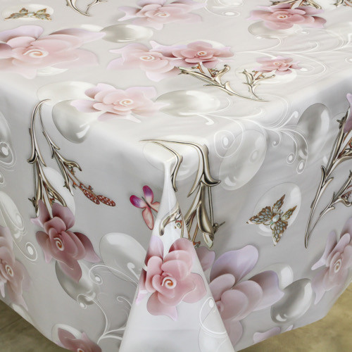 Клейонка кухонна, скатертина на тканинній основі на стіл