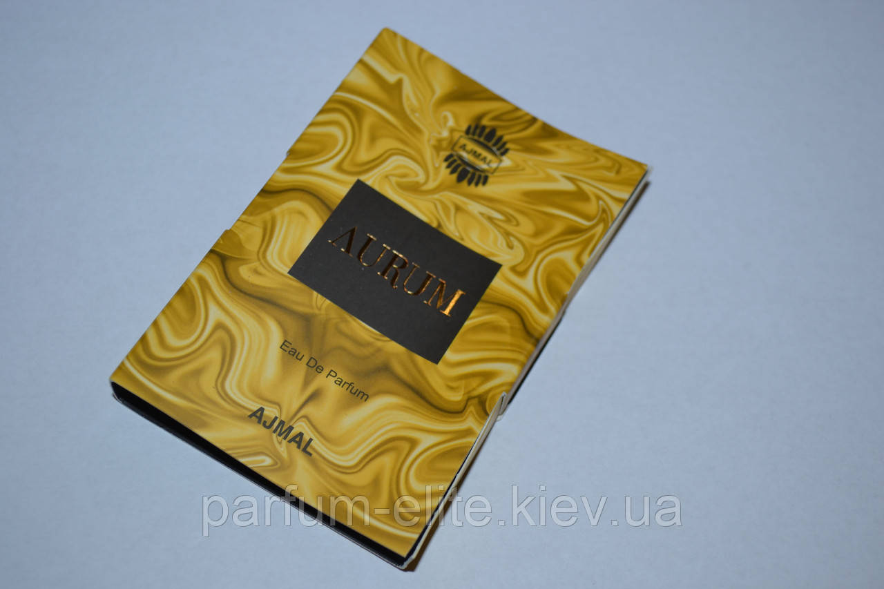 Пробник східної нішевої парфумованої води Ajmal Aurum 1,5ml