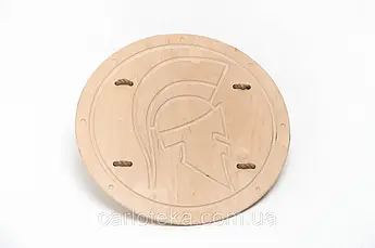Дерев’яний щит римський 30 см