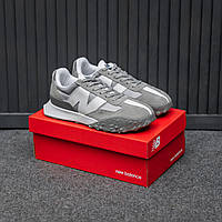 Сірі замшеві чоловічі кросівки New Balance XC-72 - демісезонні кросівки