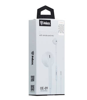 Навушники дротові INKAX OE-09 Лучшая цена