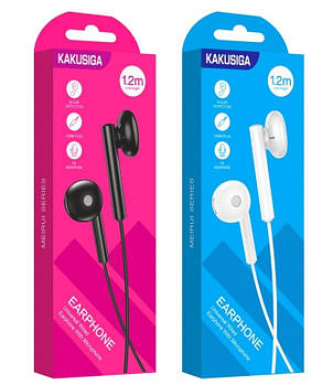 Навушники дротові вкладки KAKUSIGA KSC-667 Лучшая цена