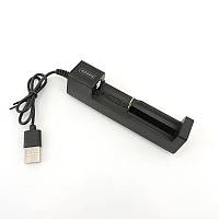 Зарядний пристрій універсальний USB - 18650 black
