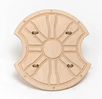 Щит дерев’яний дитячий "Щит Ахіллеса" 30 см