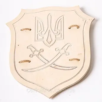 Щит лицаря український 39*29 см
