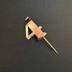 Топер паперовий 4  рожеве золото