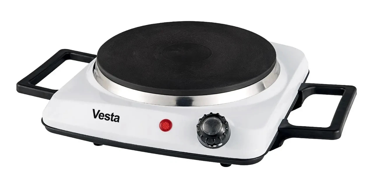 Настільна плита Vesta EEH01 біла