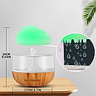 Зволожувач повітря Гриб з ефектом дощу та RGB-підсвіткою, від USB/Ароматувальний нічник, фото 8