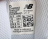 Срібні жіночі кросівки New Balance 740 / Демісезонні Нью Беланс 740 сітка, фото 2