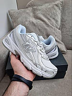 Срібні жіночі кросівки New Balance 740 / Демісезонні Нью Беланс 740 сітка