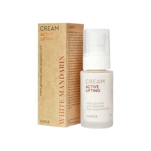 Крем для обличчя денний Active Lifting мікс водоростей White Mandarin 50 мл
