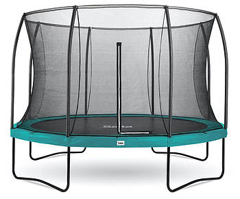 Батут Salta Comfort Edition круглий, 396см, зелений