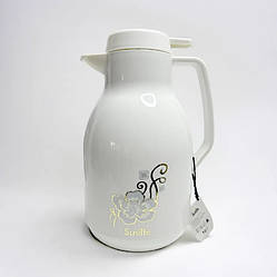 Термос питний із ручкою скляною колбою 2 літри глечик CF36200 для гарячих і холодних напоїв