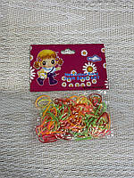 Резинки для волосся силіконові Кольорові 15 мм