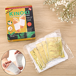 Антиоксидантні детокс пластирі KINOKI DETOX Gold 10 шт