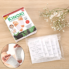 Антиоксидантні детокс пластирі KINOKI DETOX White 10 шт