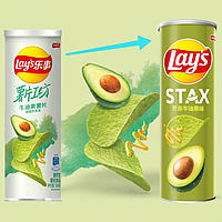 Чипсы Lay's Авокадо с горчицей 90 грамм