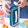 Силіконова форма для льоду з кришкою на 18 кубиків Cool Home ICE Tray лоток для заморожування води top quality st, фото 7