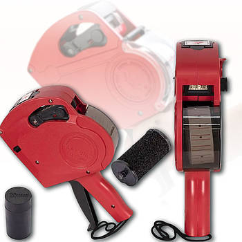 Етикет-пістолет однорядковий МХ-5500 EOS для цінників 21х12мм на 8 символів в упаковці 1 шт